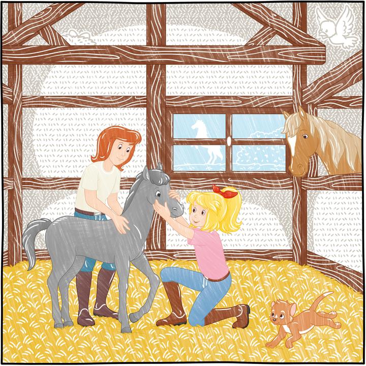 Image du produit frechverlag:Papier magique livre de coloriage Bibi &