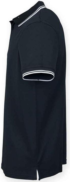 Produktbild Henbury Poloshirt Mit kontrastfarbenen Streifen (S)