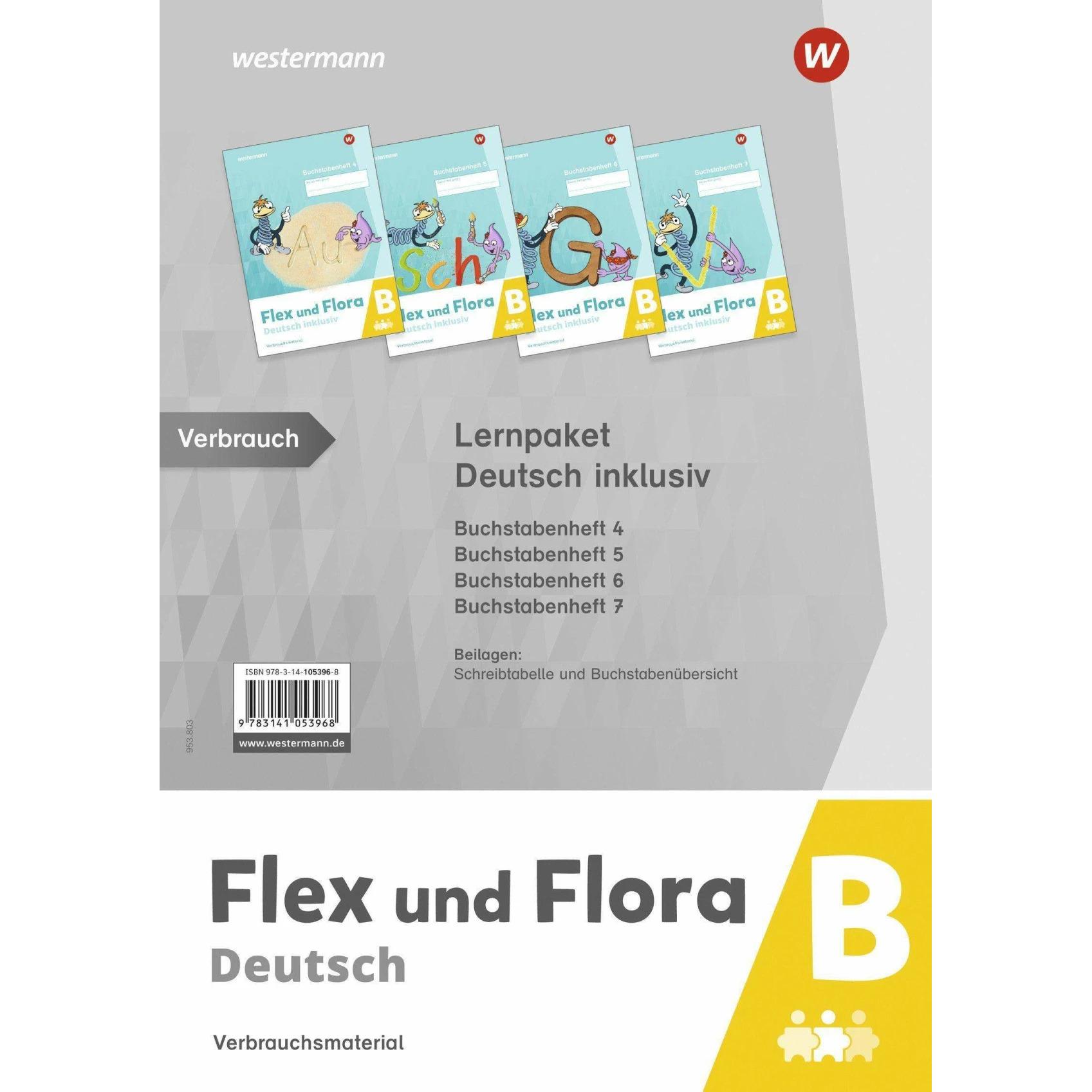 Flex und Flora - Deutsch inklusiv. Paket B, Schulbücher