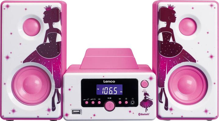 Produktbild Lenco MC-020 Princess (Bluetooth, 1x 10 W)