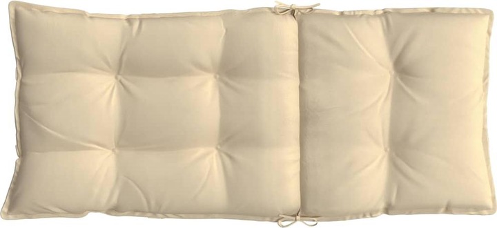 Image du produit VidaXL Coussins de chaise à haut dossier 4 pcs. Tissu Oxford (120 x 50 x 7 cm)