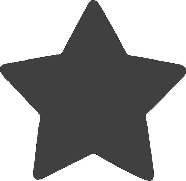 Actual product image Heyda Motif punch XXL "Star", colour: green