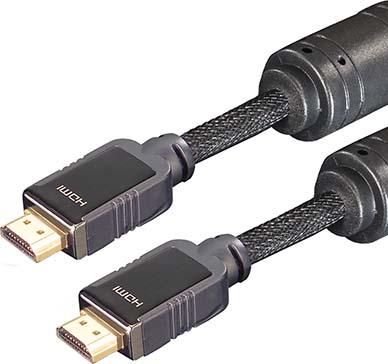 Produktbild E+P HDMI-Anschlusskabel (2.50 m, HDMI, 1.4)