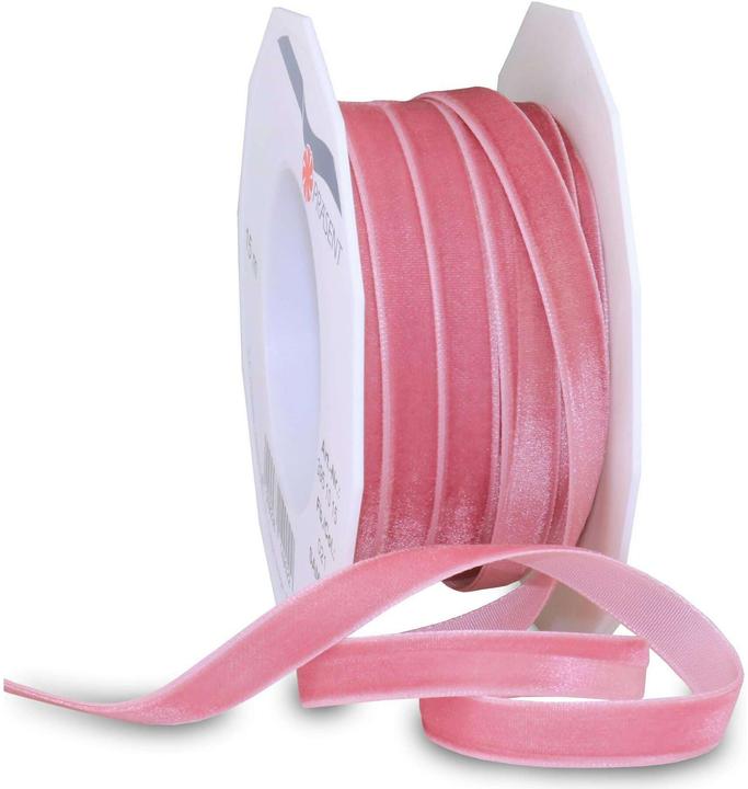 Produktbild Pattberg Geschenkband Samt 10 mm x 15 m, Altrosa (1x)