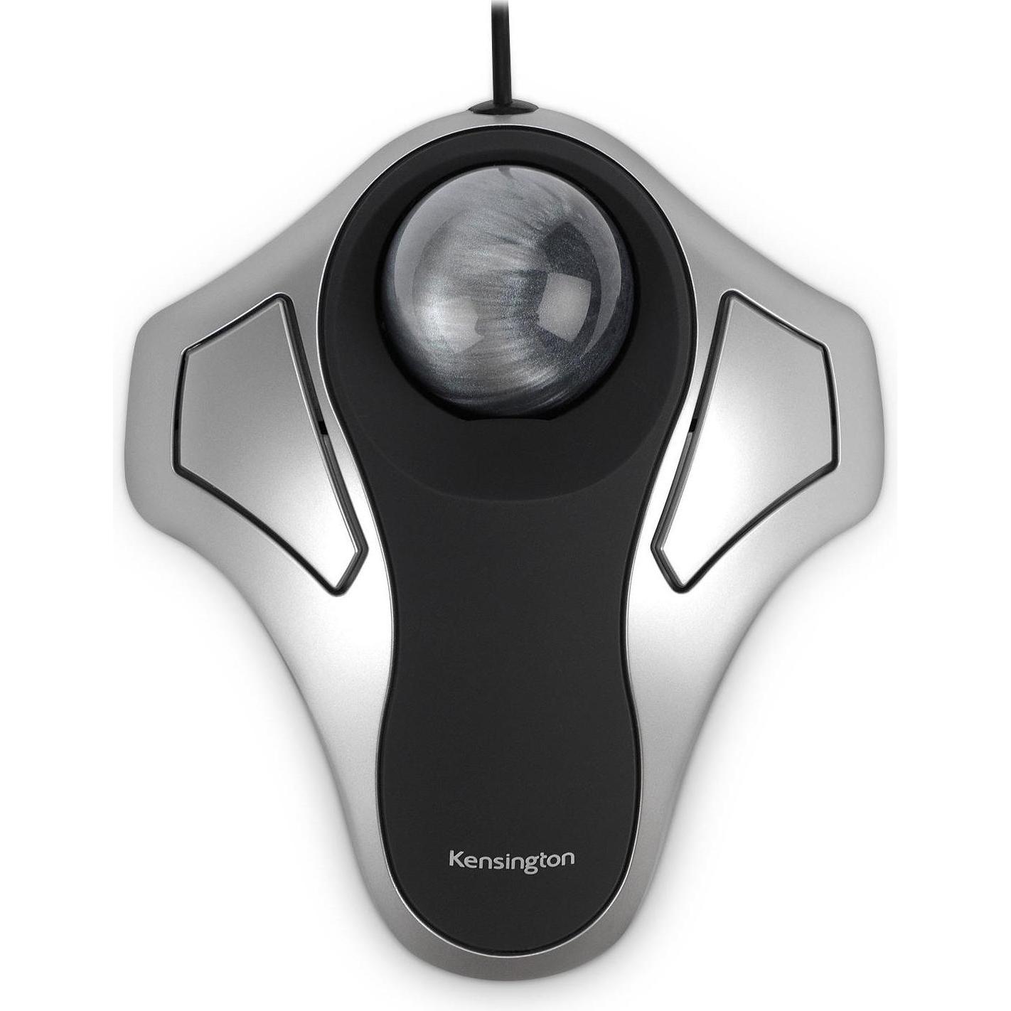 Kensington Orbit Expert (Kabelgebunden), Maus, Schwarz, Silber