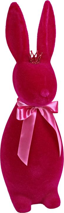 Werner Voss Hase mit Krone magenta 22x20x69 cm (1x)