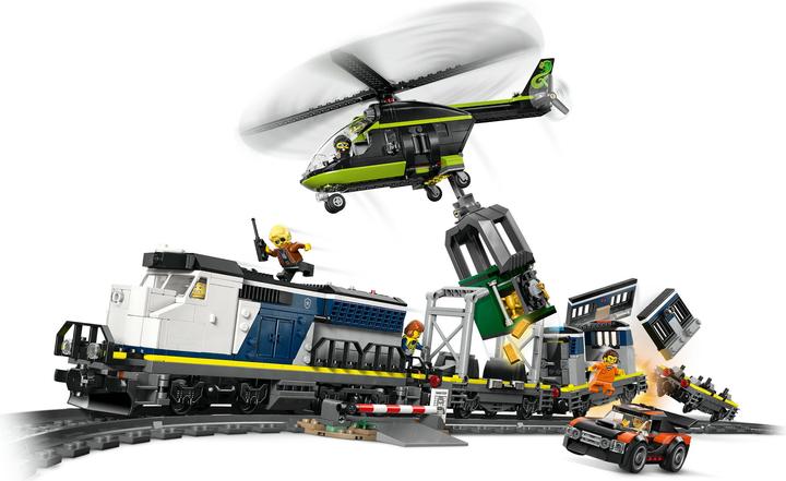 Immagine prodotto LEGO Attacco al treno della polizia (60508, LEGO City)