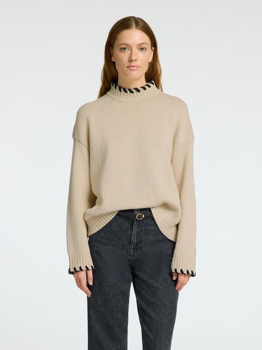 Immagine prodotto Selected Femme Langarm Pullover mit hohem Kragen (S)