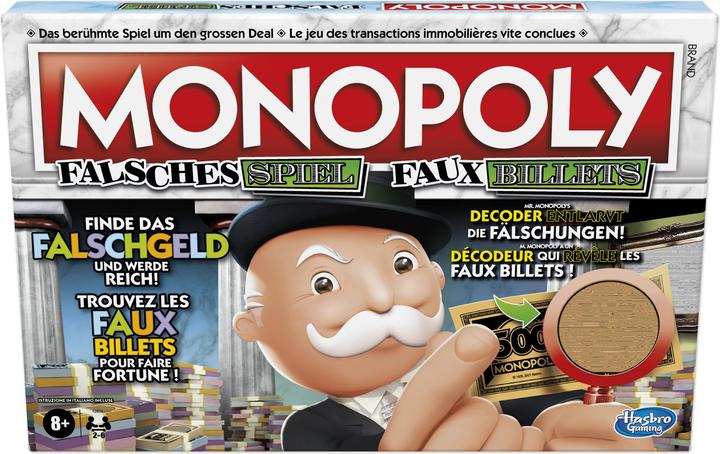 Produktbild Hasbro Gaming Falsches Spiel, Brettspiel für Familien und Kinder ab 8 Jahre (Deutsch, Französisch)
