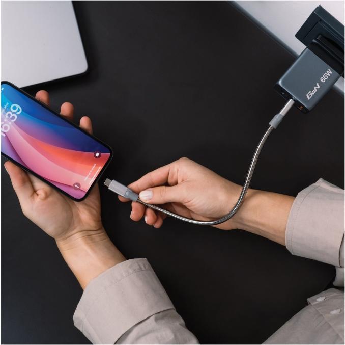Actual product image Verbatim GNC-65 GaN Charger (65 W)