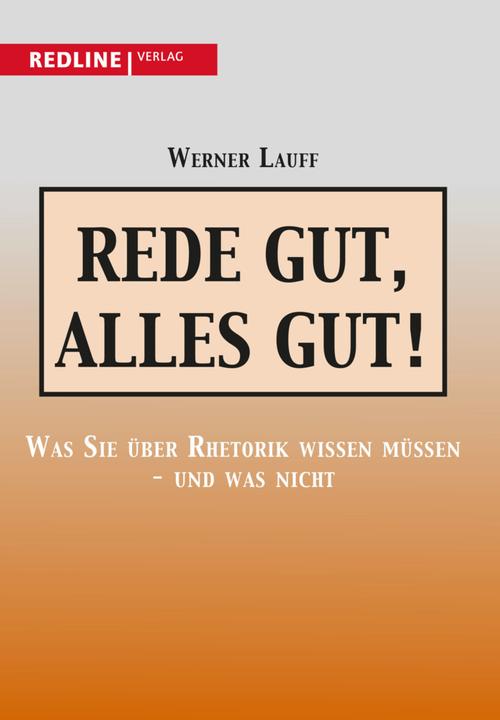 Produktbild Rede gut, alles gut! (Deutsch, Werner Lauff, 2003)