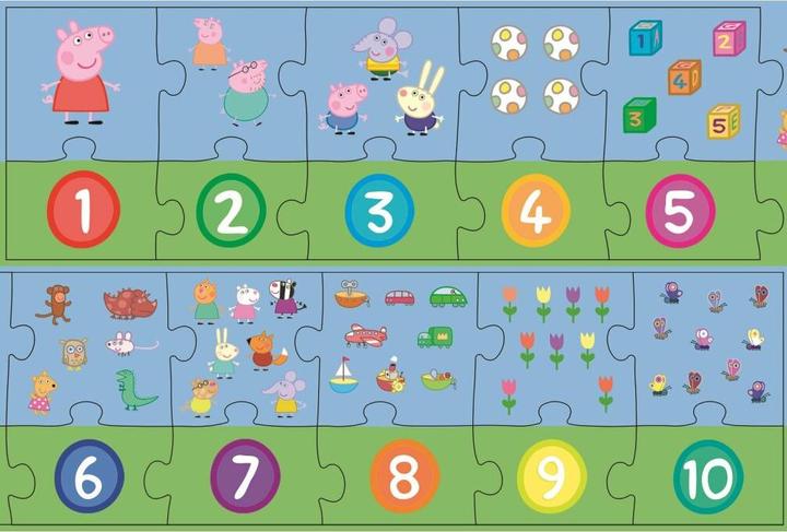 Immagine prodotto Trefl Puzzle 20 numeri educativi Peppa Pig (20 pezzi)