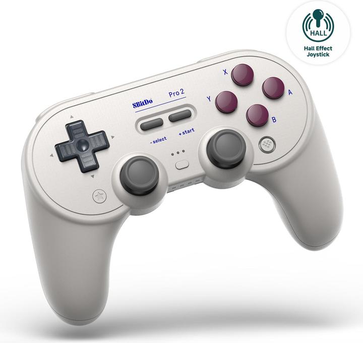 8bitdo Pro 2 - Hall Edition (Switch, Windows, Android, iOS)