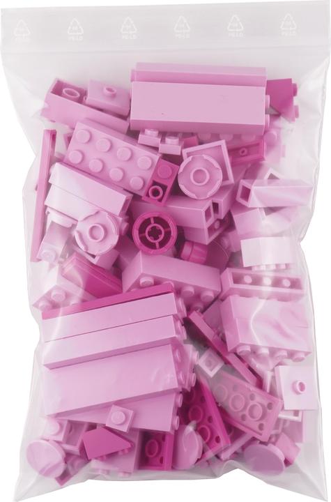 Immagine prodotto LEGO Mattoncini rosa misti - 250 pezzi - Miscela di mattoncini rosa - NUOVO (Accessori LEGO)