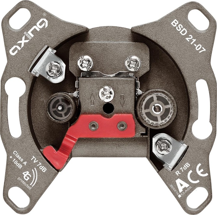 Actual product image Axing BSD 21-07 TV Gray socket