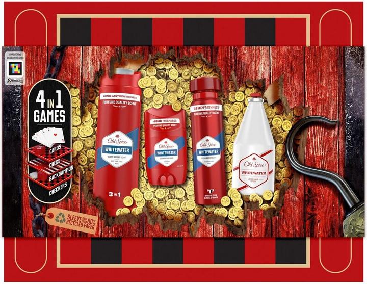 Produktbild Old Spice WHITEWATER ETUI 4-tlg (1000 ml)