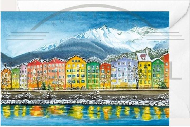 Olewinski & Tochter 2968 - Weihnachtsklappkarte Innsbruck
