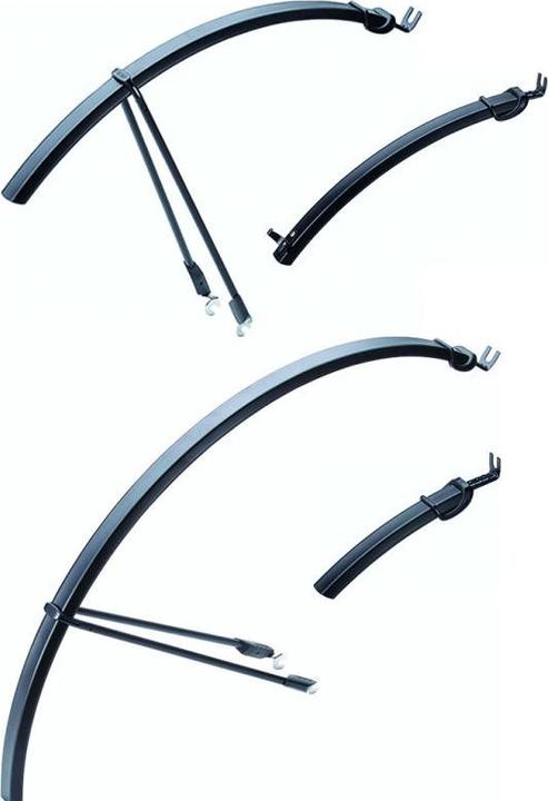 Actual product image BBB Slimguard BFD-22 road bike/single speed (Mudguard set)