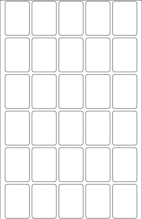 Image du produit HERMA Étiquettes amovibles à usage multiple