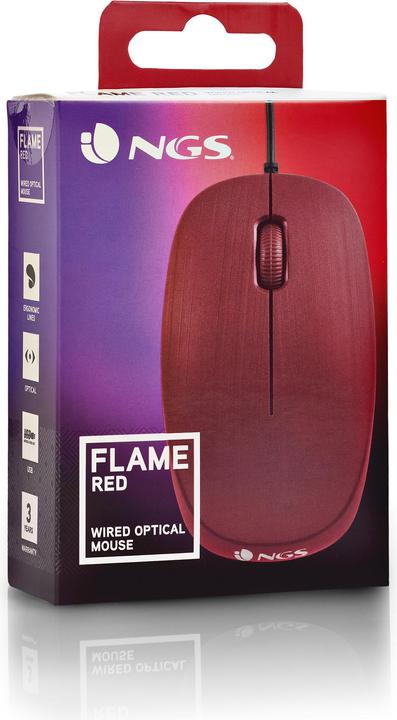 Actual product image NGS Flame red (Cable)