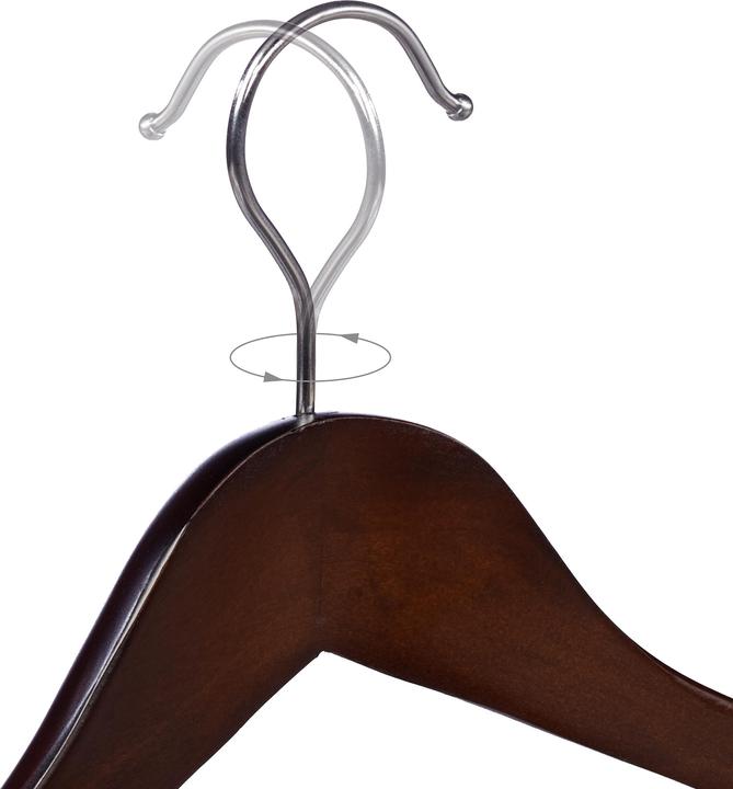 Actual product image Relaxdays 8x suit hangers (8 x)