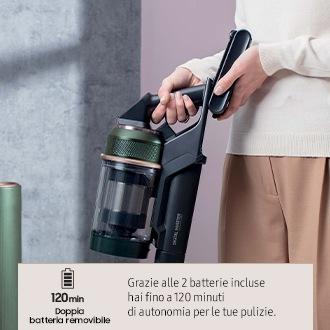 Actual product image Samsung BESPOKE Jet VS20A95943N/WA Green