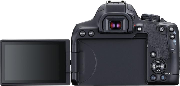 Actual product image Canon EOS 850D + EF-S 18-55mm f (18 - 55 mm, 24.20 Mpx, APS-C / DX)