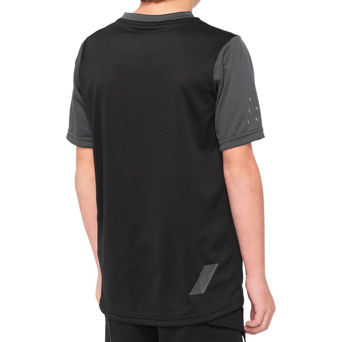 Thumbnail - 100%, Jungen, Velotrikot, Ridecamp (S, M), Schwarz, M, S