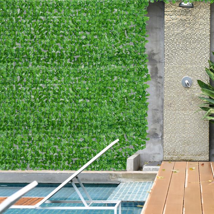 Produktbild Outsunny Sichtschutz Künstliche Hecke Wanddekoration (300 cm)