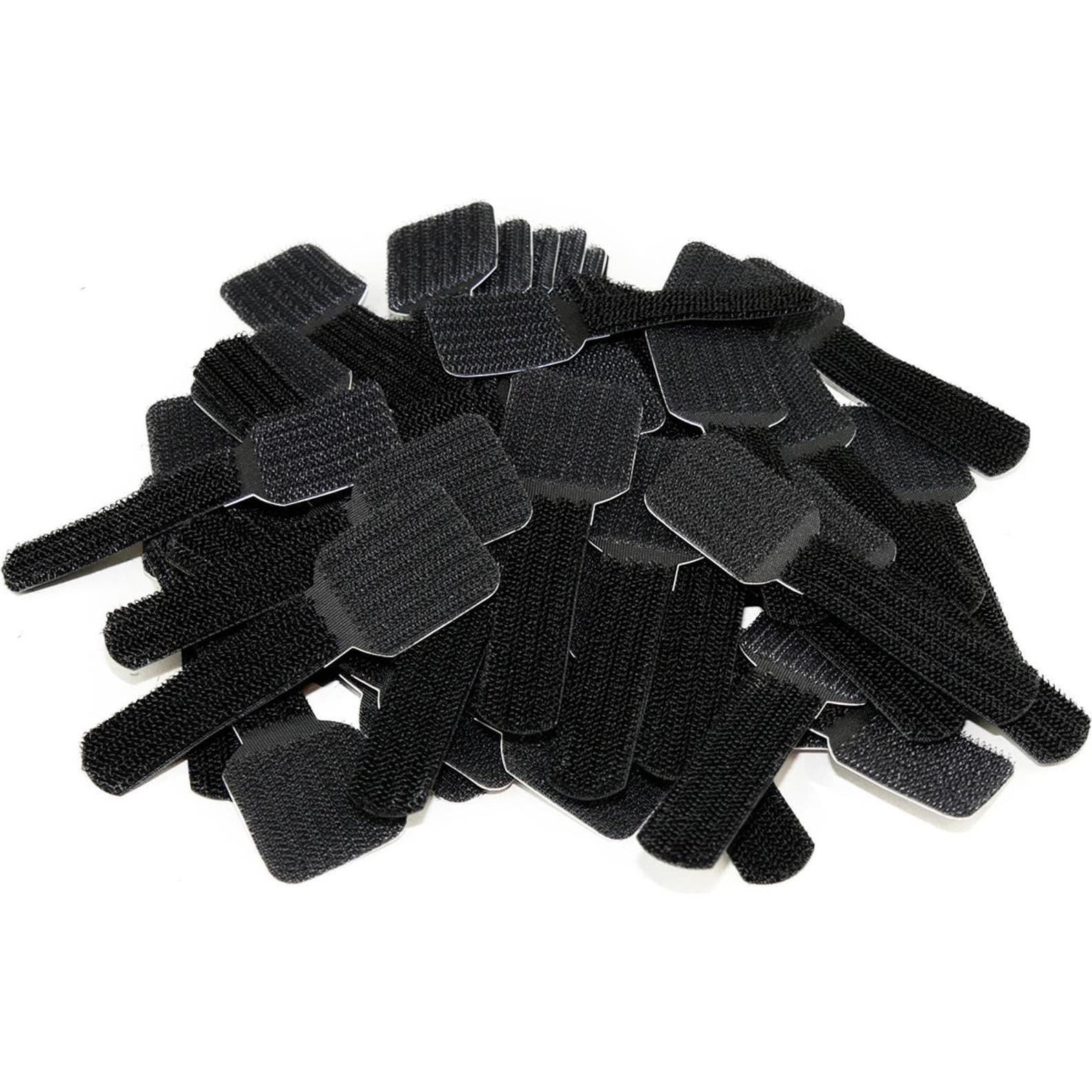 Label-the-cable, Fascette, Supporto per cavi in velcro (Fascette in velcro, 90 mm, 50 pz.)