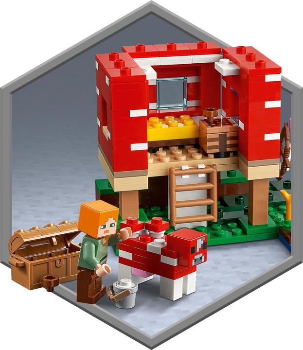 Immagine prodotto LEGO La casa dei funghi (21179, LEGO Minecraft)