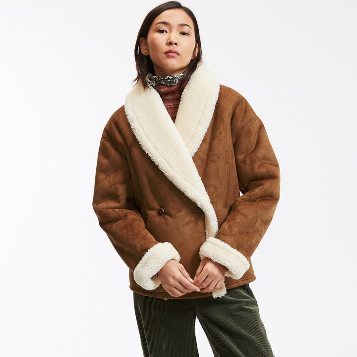 Actual product image La Redoute Collections Winterjacke mit Knopfverschluss (50)