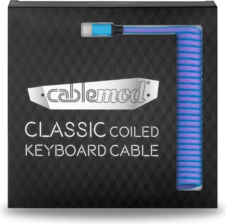 Image du produit CableMod Câble classique pour clavier USB-C vers USB type A, Galaxy (1.50 m, USB 2.0)