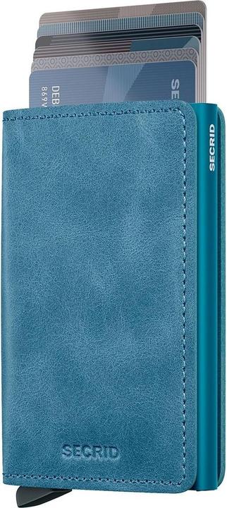 Actual product image Secrid Slimwallet Vintage Teal
