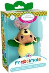 Actual product image Kids Euroswan przytulanka pluszowa uspokajając ze smoczkiem bubba tropibear (2 x)