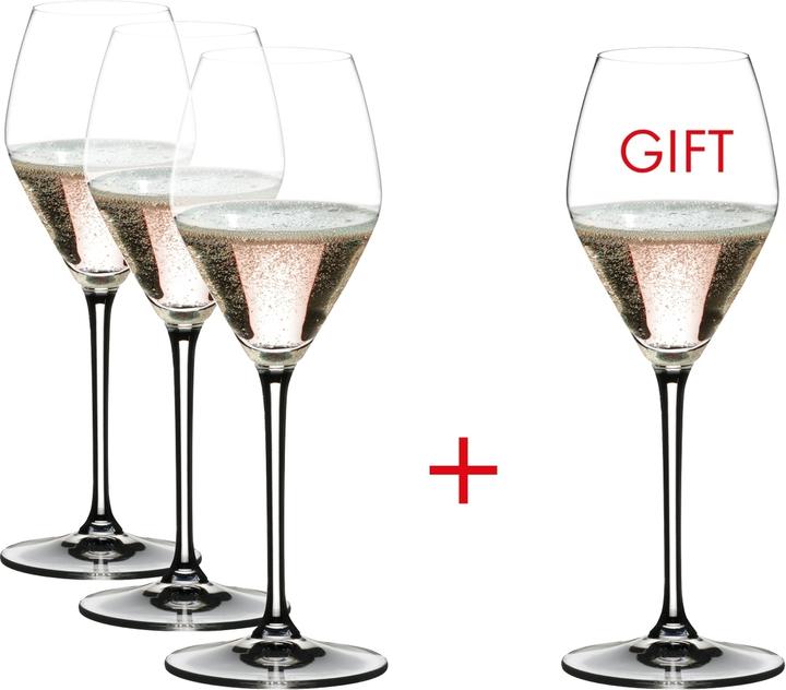 Produktbild Nachtmann Rosé/Champagne Pay 3 Get 4 (32.20 cl, 4 Gläser, Sektgläser)
