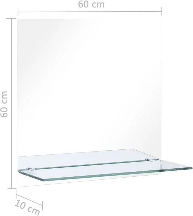 Produktbild vidaXL Wandspiegel (60 x 60 cm)