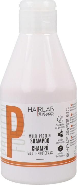 Produktbild Salerm Kräftigendes Shampoo Multi-Protein Hair Lab 300ml - Paraben-frei (300 ml, Flüssiges Shampoo)