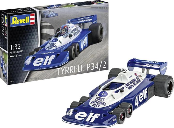 Actual product image Revell Tyrrel P34/2 6-Wheeler