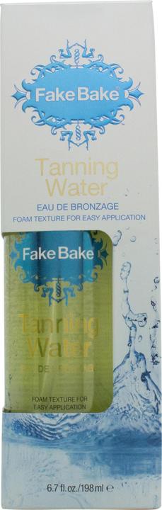 Actual product image Fake Bake Tanning Water self-tanner in the form of water foam 198ml + glove (Self tanning foam, 198 ml)