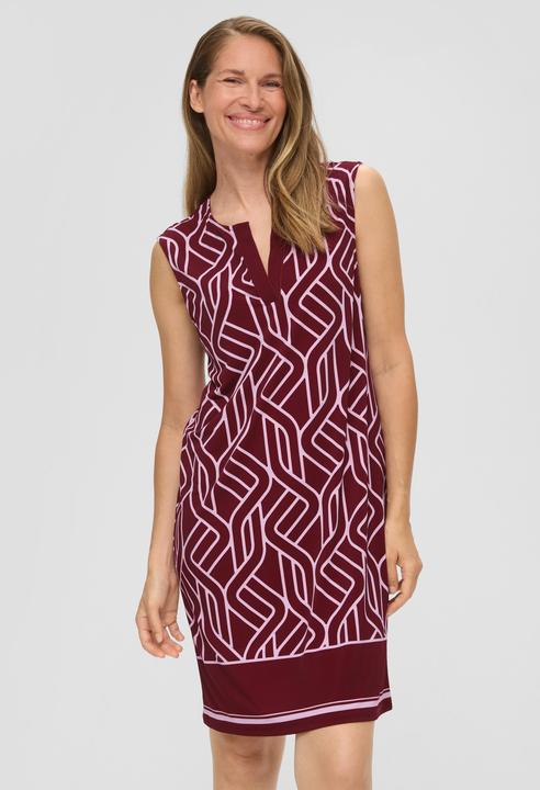 Image du produit s.Oliver Kleid Luftiges Jerseykleid mit Print (36)
