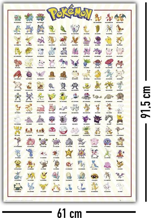 Produktbild GB Eye Pokemon (61 x 91 cm)