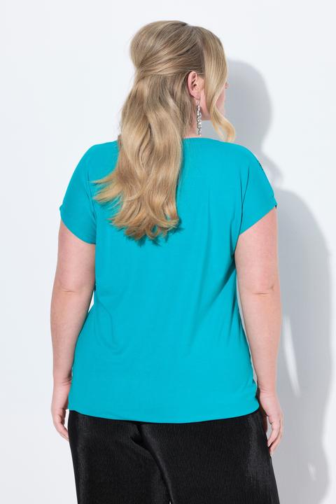 Produktbild Miamoda T-Shirt, Komfort Fit, Paris/Herz-Druck, elastischer Saum (46)