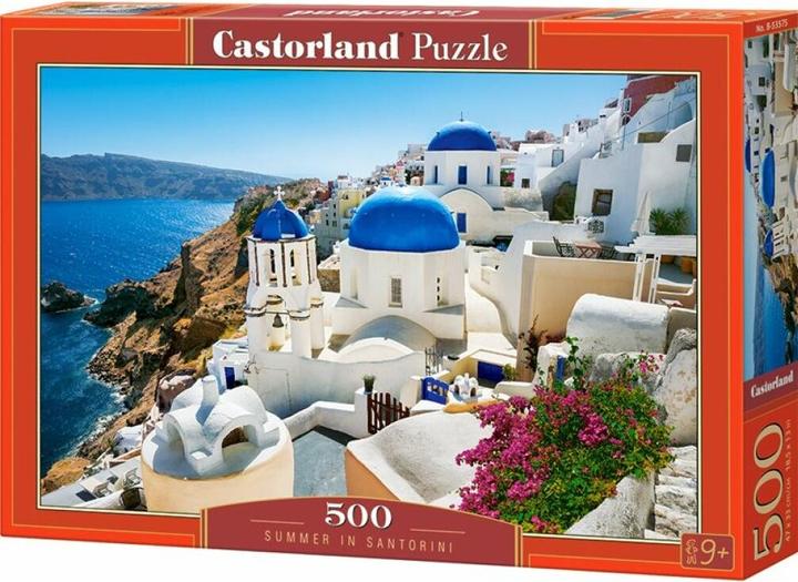 Actual product image Castorland Summer in Santorini Puzzle 500 pieces (500 pieces)