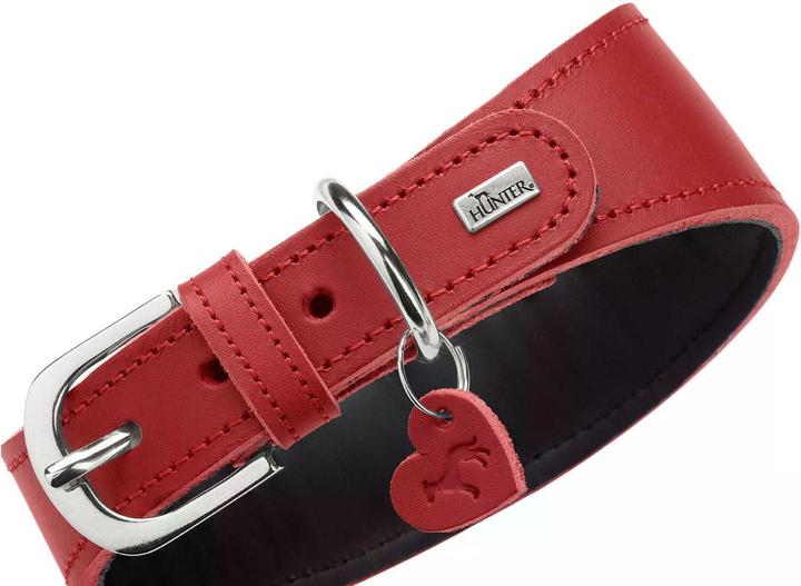 Immagine prodotto Hunter Collare Greyhound Love 47/S-M, rosso/nero (Cane, Generale)