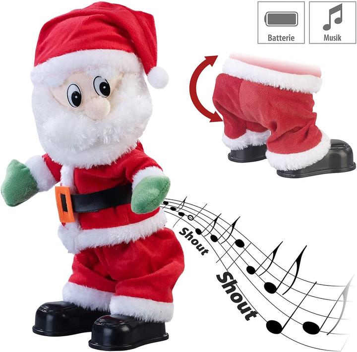 Produktbild Infactory Singender und twerkender Weihnachtsmann