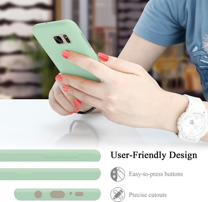 Produktbild Cadorabo TPU Liquid Silicone Case Cover (Samsung Galaxy S7)