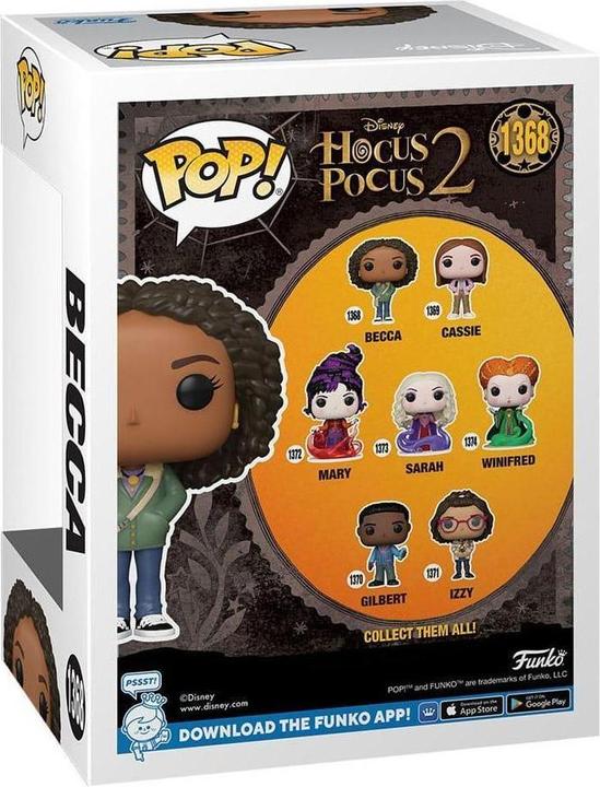 Actual product image Funko Hocus Pocus 2 POP! Disney Vinyl figurine Becca w/Accessories 9 cm