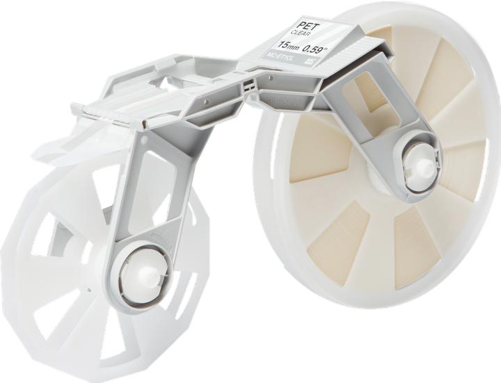 Immagine prodotto Inkadoo Brother MC-ET1CL DirectLabel Cassette trasparente 15 mm trasparente Brother Tape Creator 50 mm (1.50 cm, Trasparente)