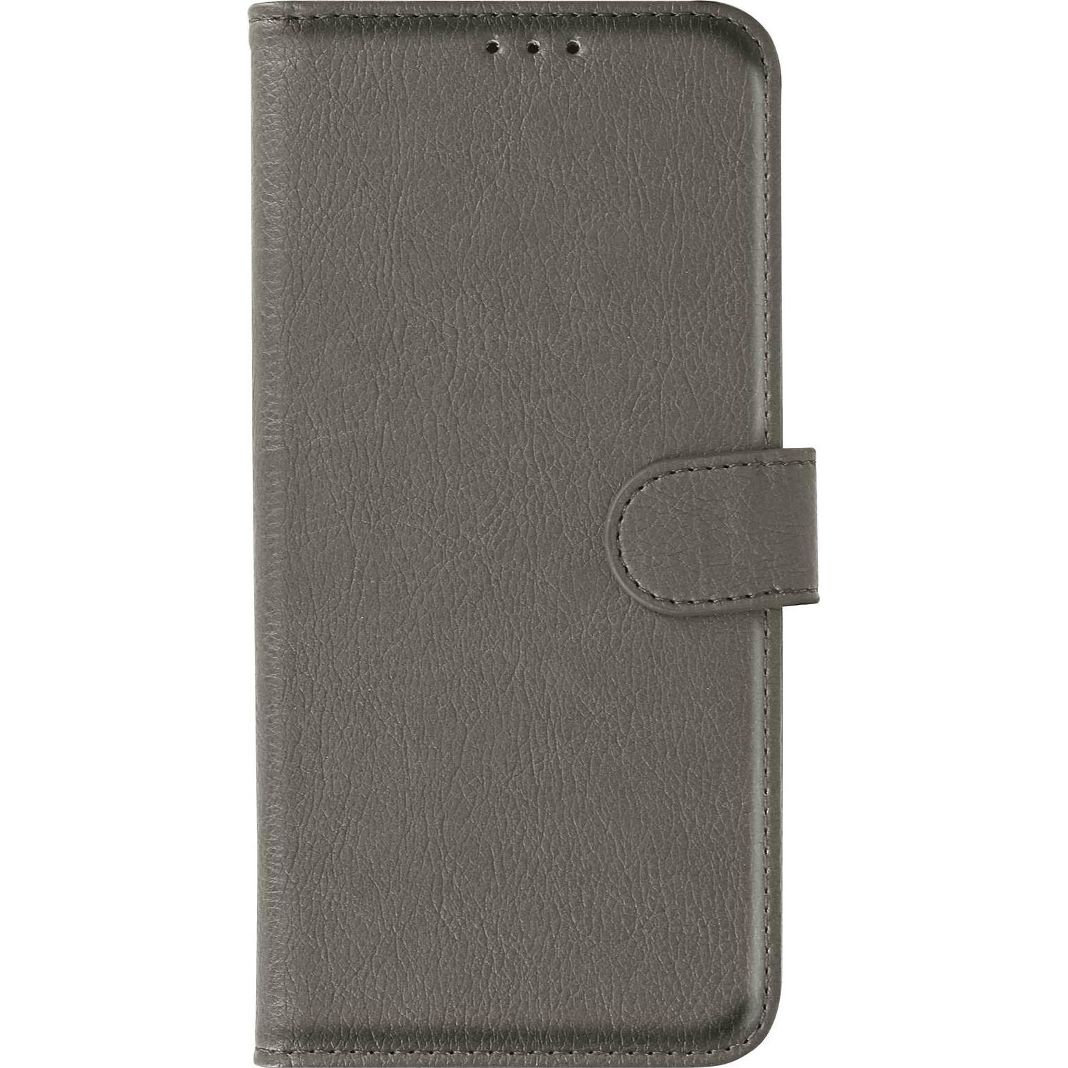 Avizar Chesterfield Wallet Cover Series (Apple iPhone XR), Smartphone Hülle, Grau
